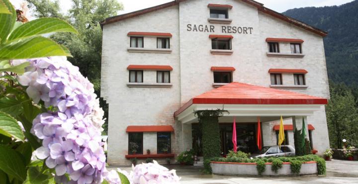 Sagar Resort Manāli Esterno foto